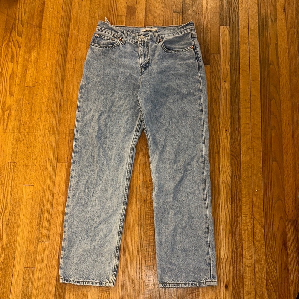 Levi's Light Blue Straight Leg Jeans